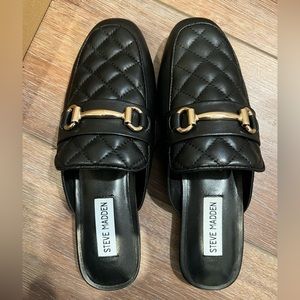 Steve Madden leather mules